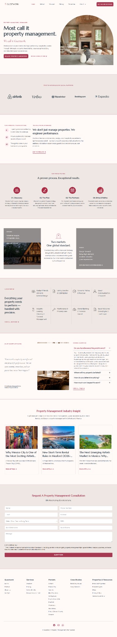 Guestwork Property Management project